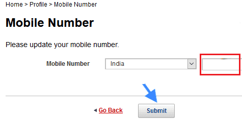 Kotak Mahindra Mobile Number