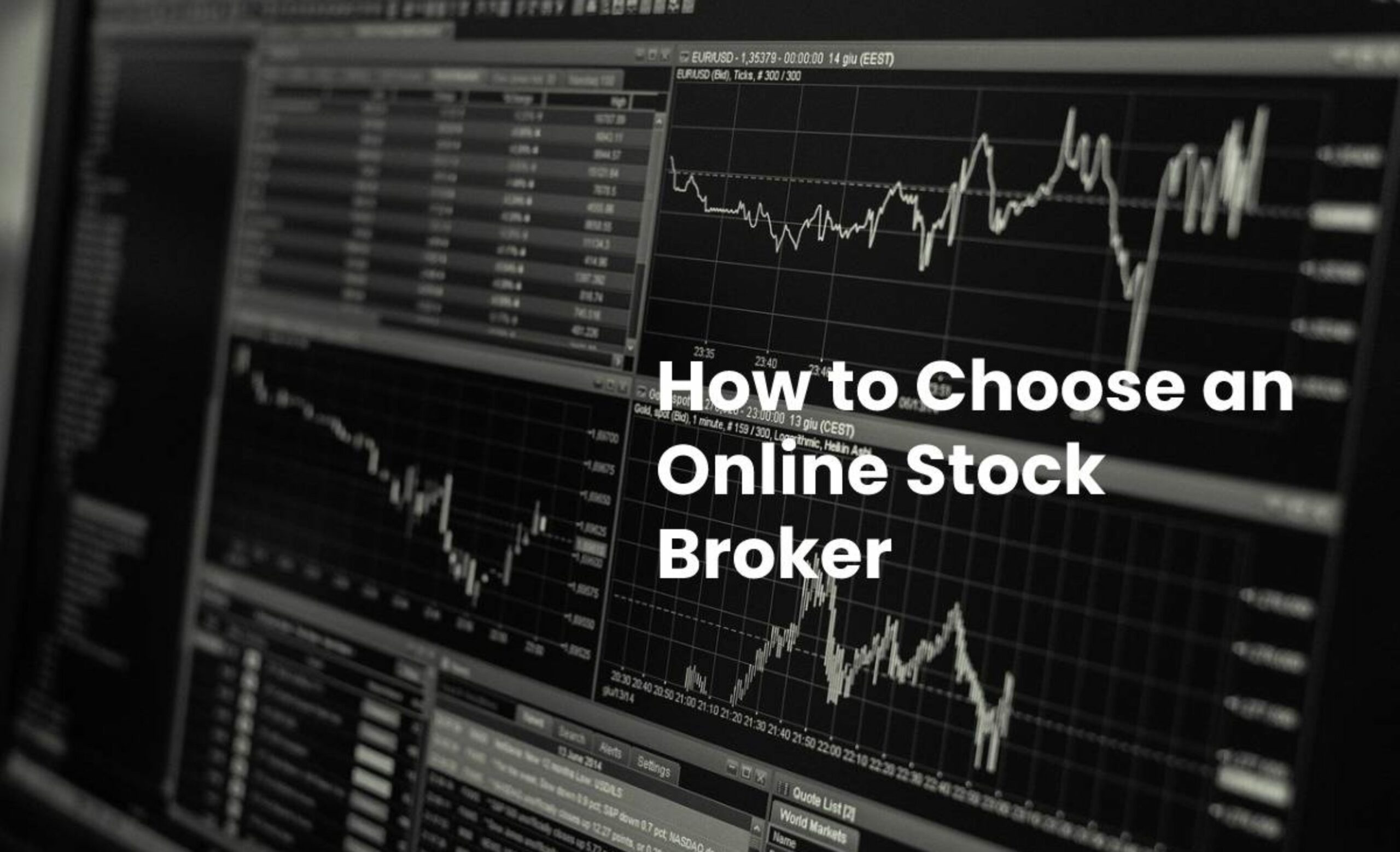 Stock Brokers - Important Factors to Consider while ...