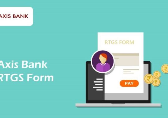 Axis Bank RTGS Form PDF Download (Detailed)