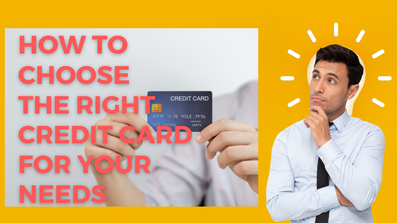 choose the right credit card