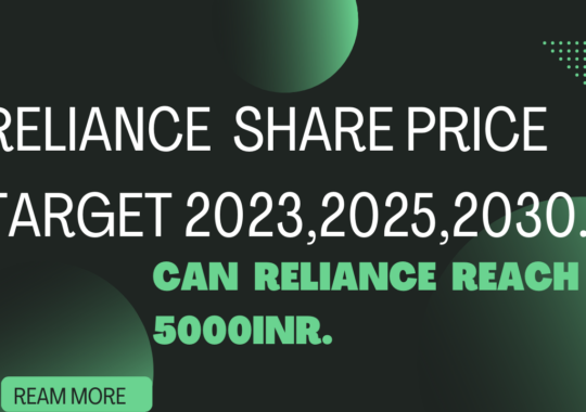 RELIANCE SHARE PRICE TARGET 2023,2024, 2025 TO 2030