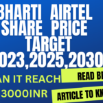 BHARTI AIRTEL SHARE PRICE TARGET 2023,2025,2030: CAN IT REACH 3000INR?