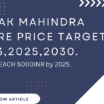 Kotak Mahindra Bank Share Price Target 2023, 2024, 2025 to 2030