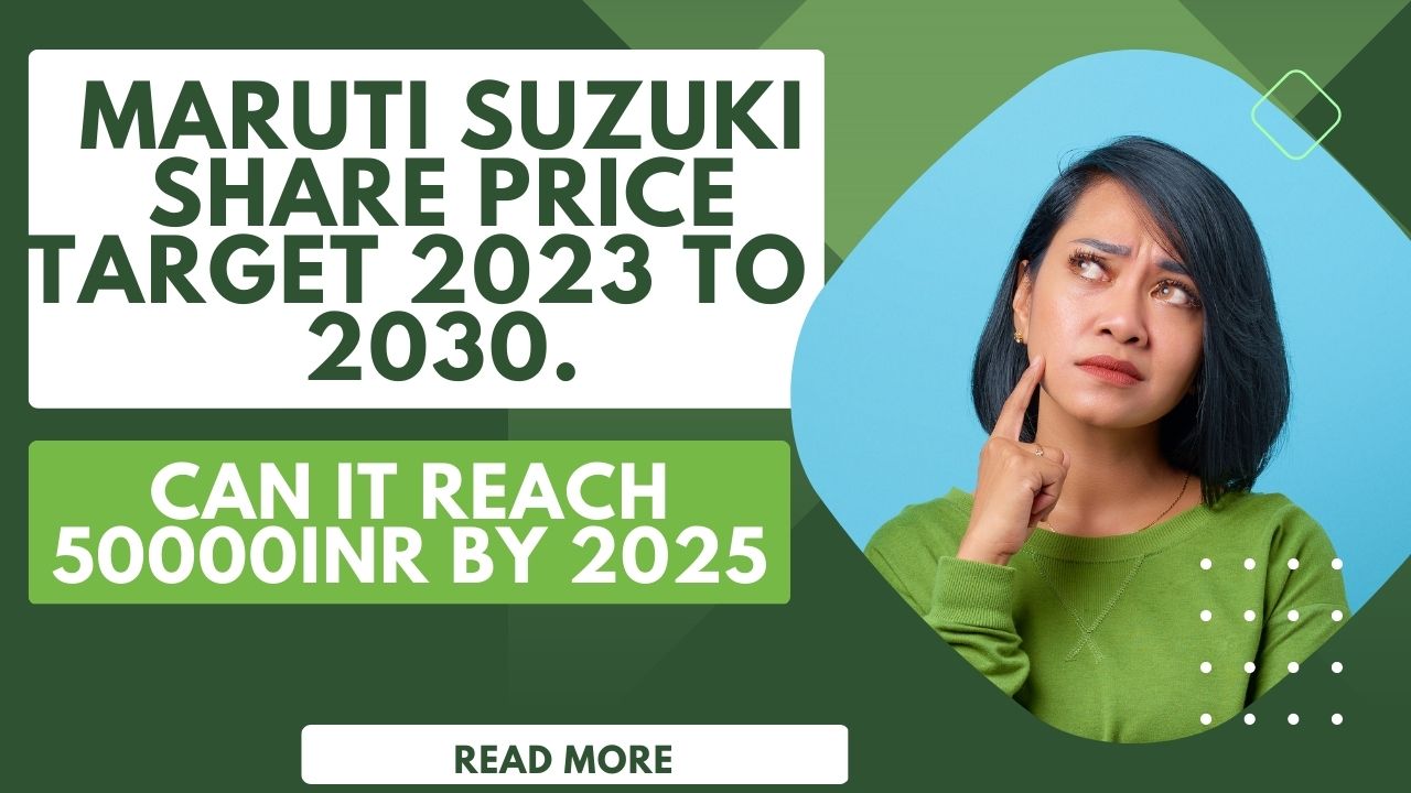 Maruti Suzuki Share price target 2023 to 2030: Can it reach 50000INR by 2025?