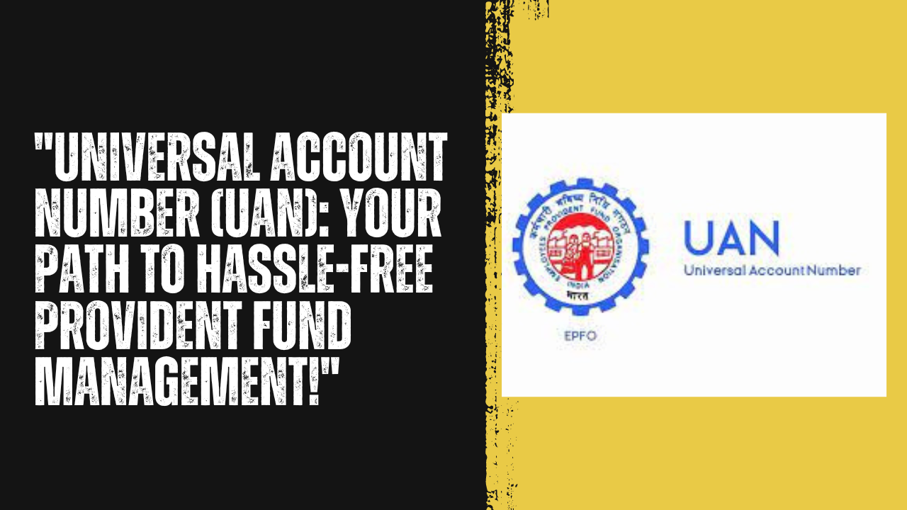 Universal Account Number (UAN): Your Path to Hassle-Free Provident Fund Management