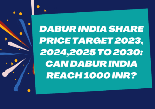 DABUR INDIA SHARE PRICE TARGET 2023, 2024,2025 TO 2030: CAN DABUR INDIA REACH 1000 INR?